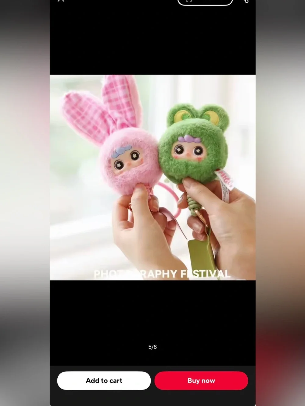 Migo Cream Pudding Series Vinyl Face Blind Box Cute Doll Phone Strap